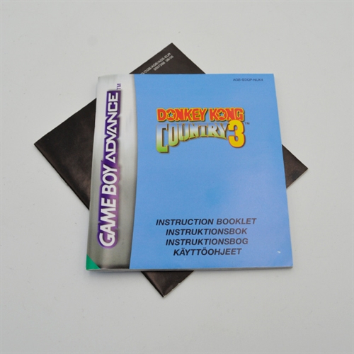 Donkey Kong Country 3 - GameBoy Advance - Komplet i Æske (A Grade) (Genbrug)